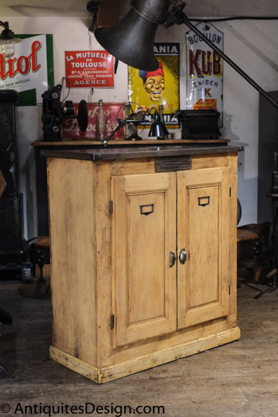 meuble de metier style frigo de boucher